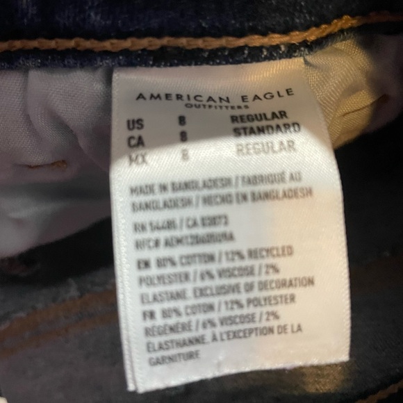 American eagle jeans size 8 - Picture 4 of 6